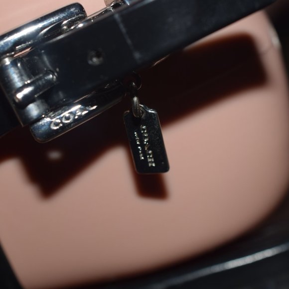 Coach Black Logo Jelly Sandals in a size 9B - Picture 5 of 8